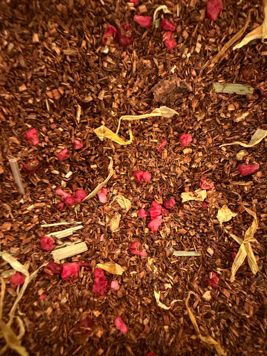 Leo- Rooibos Orange, Rooibos Lemon Cloud & Raspberry Accent Loose Leaf Tea