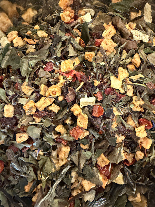 Lakshmi- White Peony, Rooibos Earl Grey & Peach Serenity Loose Leaf Tea